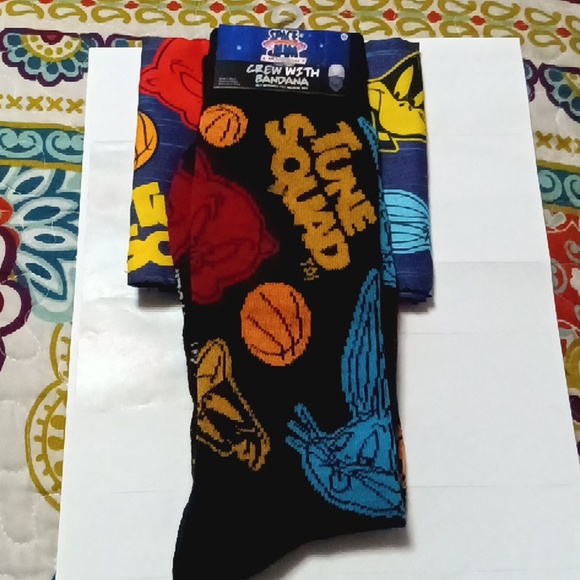 Space Jam "A New Legacy", Crew Socks with Bandana - Picture 3 of 12